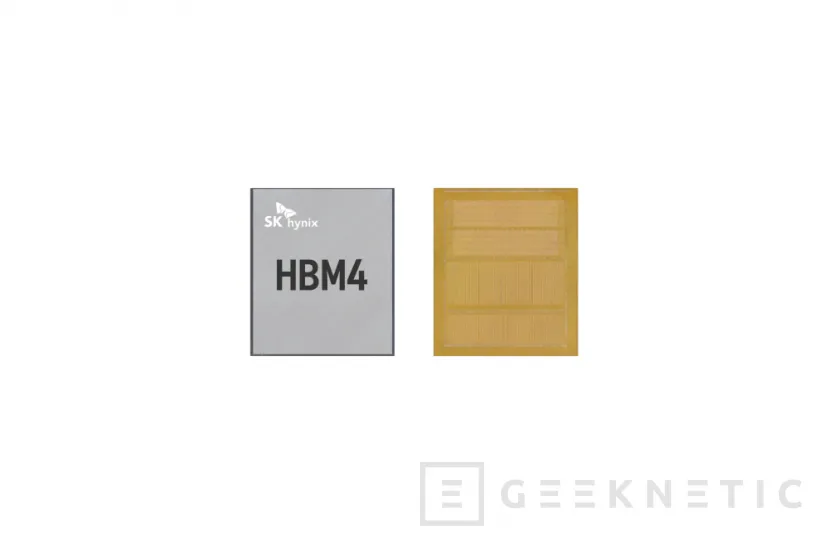 Geeknetic SK Hynix ha enviado las primeras muestras de su memoria HBM4 de 12 capas con hasta 36 GB de capacidad y 2 TB/s de ancho de banda 1