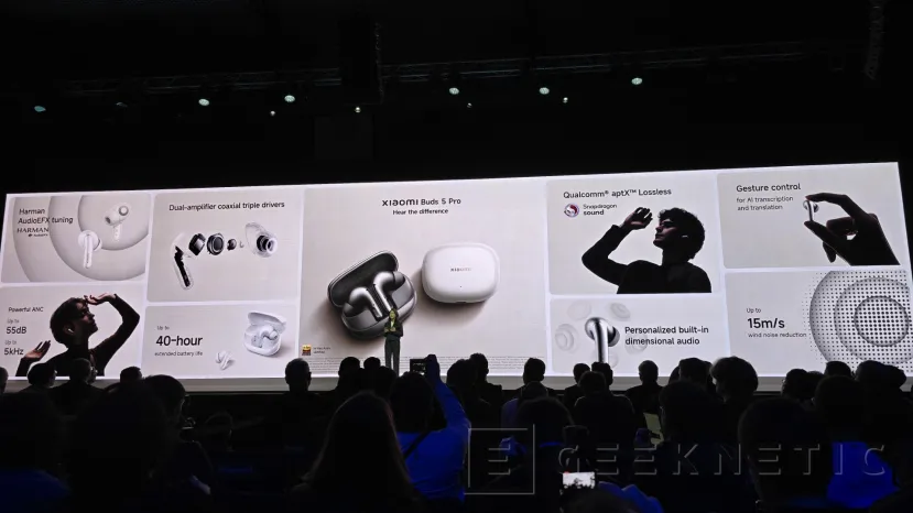 Geeknetic Los auriculares Xiaomi Buds 5 Pro incluyen una edición con conectividad Wi-Fi 3