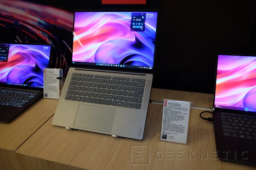 Geeknetic Nuevos portátiles Lenovo Yoga con IA y paneles OLED de alta resolución 2