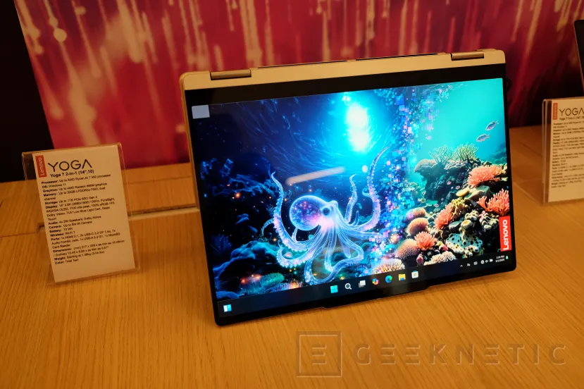 Geeknetic Nuevos portátiles Lenovo Yoga con IA y paneles OLED de alta resolución 5