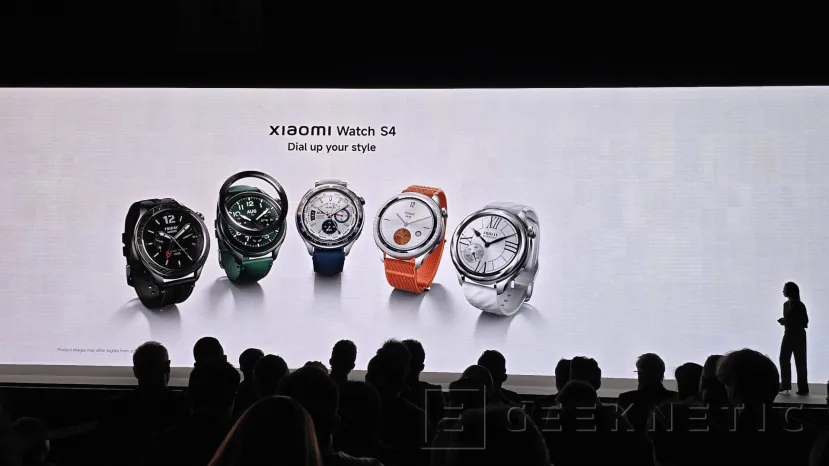 Geeknetic Pantalla AMOLED de 1.500 nits y hasta 15 días de batería en el Xiaomi Watch S4 1