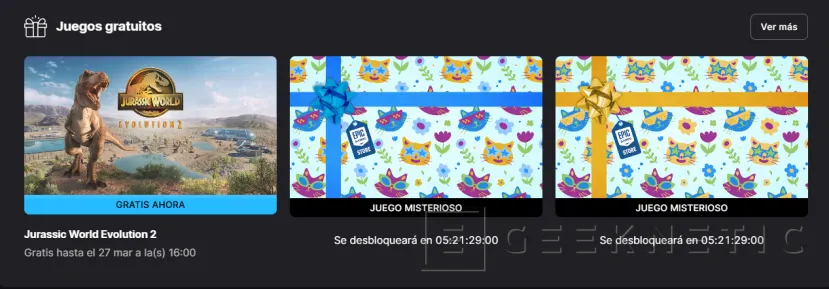 Geeknetic Llévate Gratis esta semana Jurassic World Evolution 2 en la Epic Games Store 1