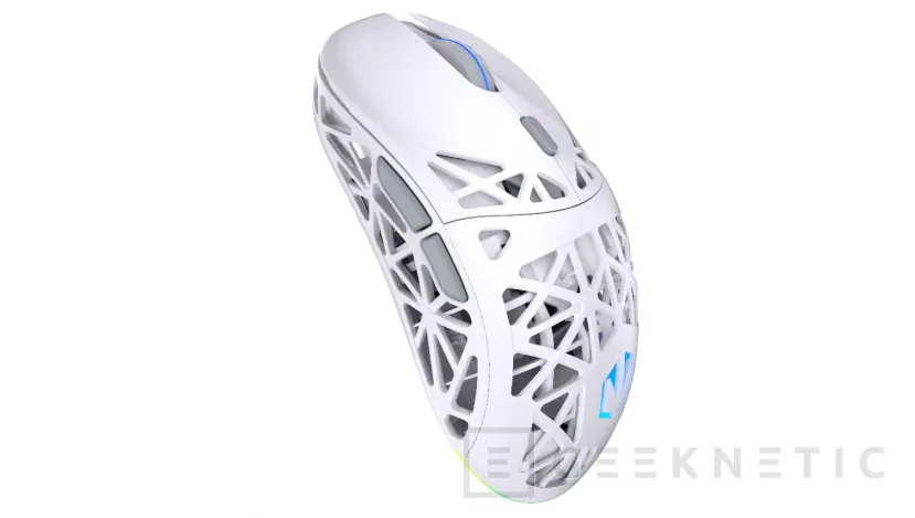 Geeknetic Endorfy lanza nuevos ratones gaming ligeros de la gama LIV con conectividad triple y acabado blanco 2