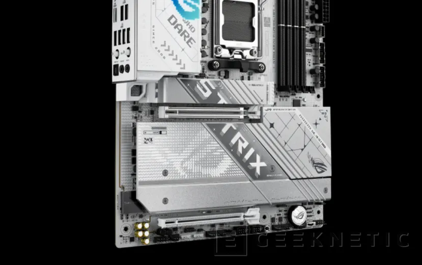 Geeknetic ASUS ha confirmado que incluirá un mejorado sistema PCIe Q-Release en las placas X870 1