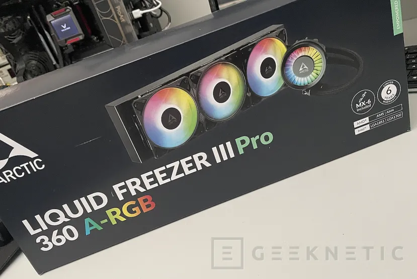 Geeknetic Arctic Liquid Freezer III Pro 360 A-RGB Review 1