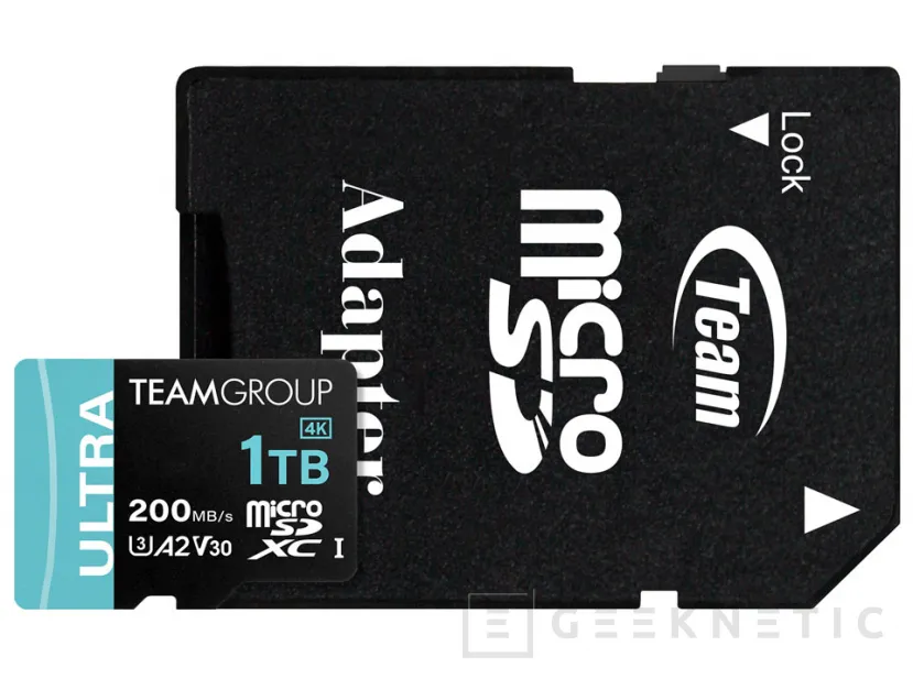 Geeknetic Nuevas tarjetas de memoria Team Group ULTRA microSDXC A2 V30 con hasta 1 TB de capacidad y 200 MB/s 1