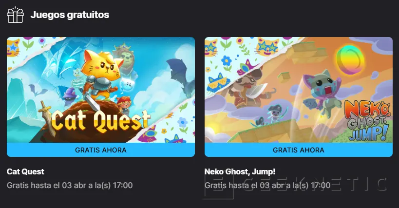 Geeknetic La Epic Games Store ofrece 2 juegos Gatunos Gratis esta semana, Cat Quest y Neko Ghost, Jump! 1