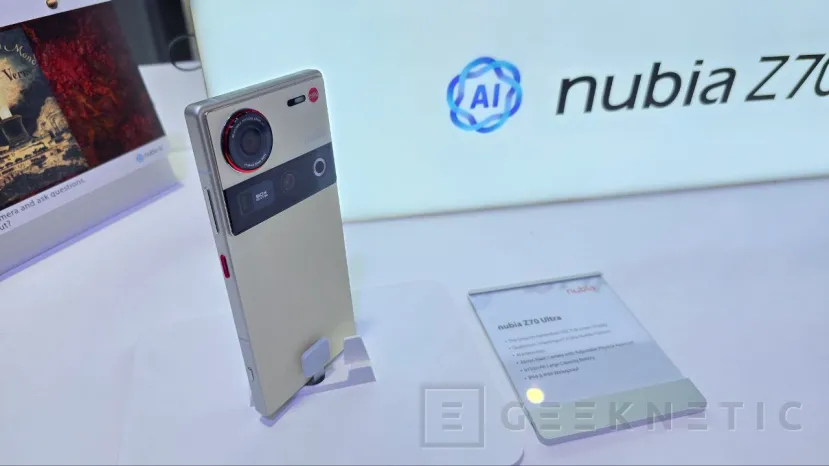 Geeknetic El ZTE Nubia Z70 Ultra viene con el Snapdragon 8 Elite y hasta 24 GB de RAM 3