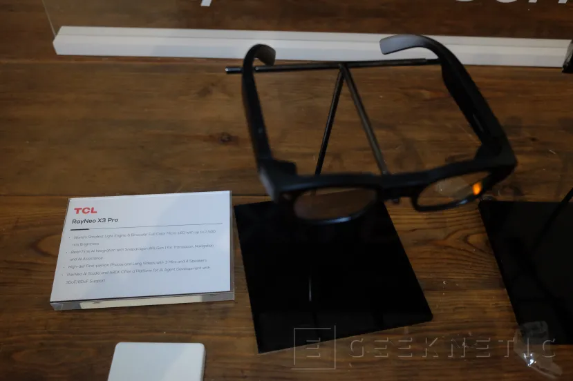 Geeknetic Nuevas gafas AR TCL RayNeo AIR 3S con tan solo 78g de peso 2