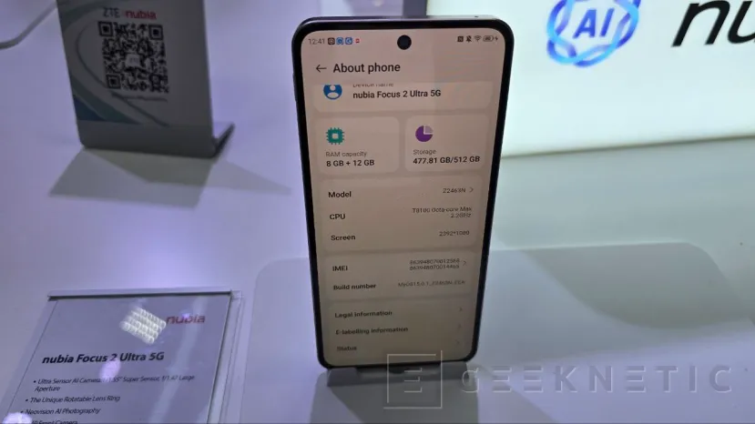 Geeknetic El ZTE Nubia Focus 2 Ultra integra una Lente Giratoria para ajustar el Zoom 2
