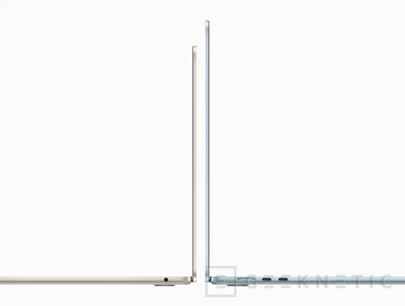 Geeknetic Los nuevos MacBook Air con el Apple M4 ofrecen hasta 18 horas de batería, Apple Intelligence y vienen con el nuevo color azul cielo 3