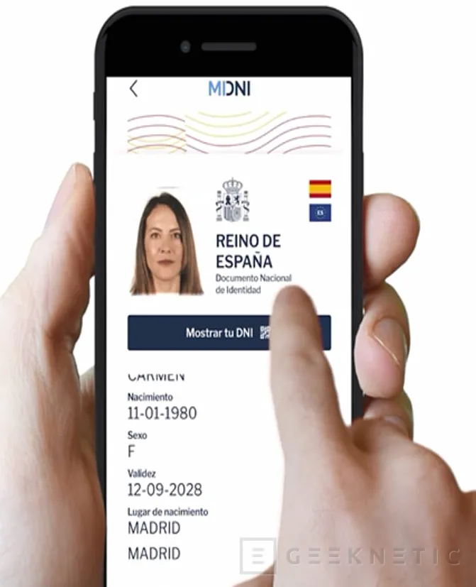 Geeknetic Mañana llega MiDNI, la versión digital del DNI español para llevar en el móvil 1