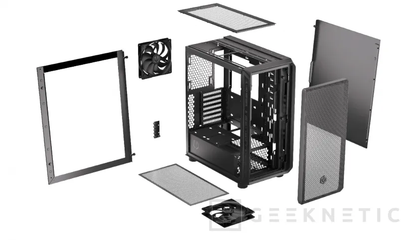 Geeknetic Nueva caja Endorfy ARX 500 Core con cristal templado y espacio para 7 ventiladores 2