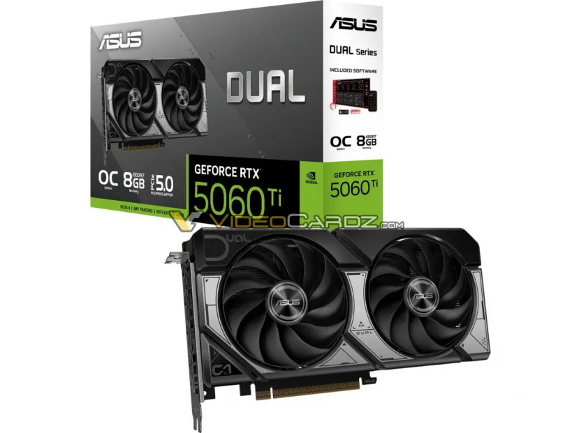 Geeknetic Se han dejado ver las ASUS RTX 5060 Ti con 3 modelos disponibles TUF, PRIME y DUAL 3