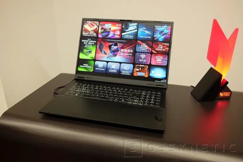 Geeknetic Acer Renueva sus portátiles Nitro para jugadores con los AMD Ryzen AI 300 y gráficas NVIDIA RTX 50 Series 3