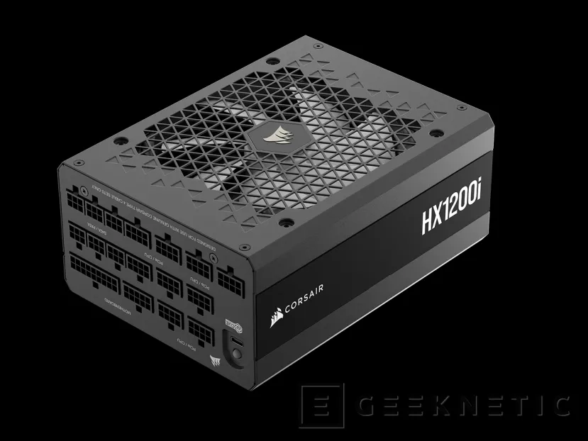 Geeknetic Las fuentes CORSAIR HXi se renuevan con nuevos cables, conectores 12V-2x6 y certificación CYBENETICS PLATINUM 2