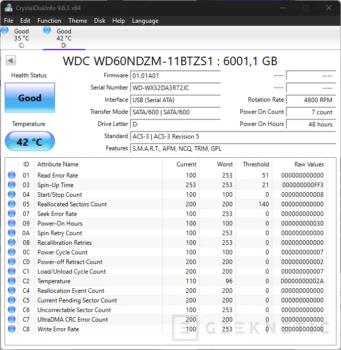 Geeknetic Western Digital My Passport Ultra 6TB Review 4