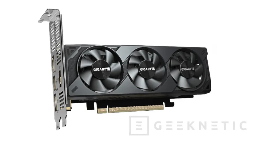 Geeknetic Nuevas GIGABYTE RTX 5060 Series que incluyen un modelo de perfil bajo con 3 ventiladores y 182 mm de largo 4
