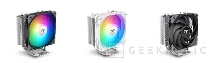 Geeknetic Thermaltake UX400, un disipador con ARGB para CPUs de 240W por 20 euros 3