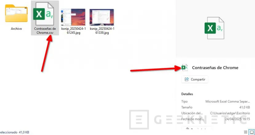 Geeknetic Cómo Exportar tus Contraseñas de Chrome a otros navegadores 3