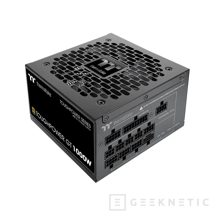 Geeknetic Nuevas fuentes Thermaltake Toughpower GT actualizadas a ATX 3.1 y PCIe 5.1 con hasta 1.200 W 1