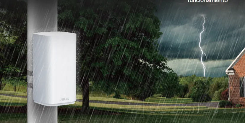 Geeknetic Conectividad WiFi 7 para exteriores con los routers Mesh ASUS ZenWiFi BD4 Outdoor 1