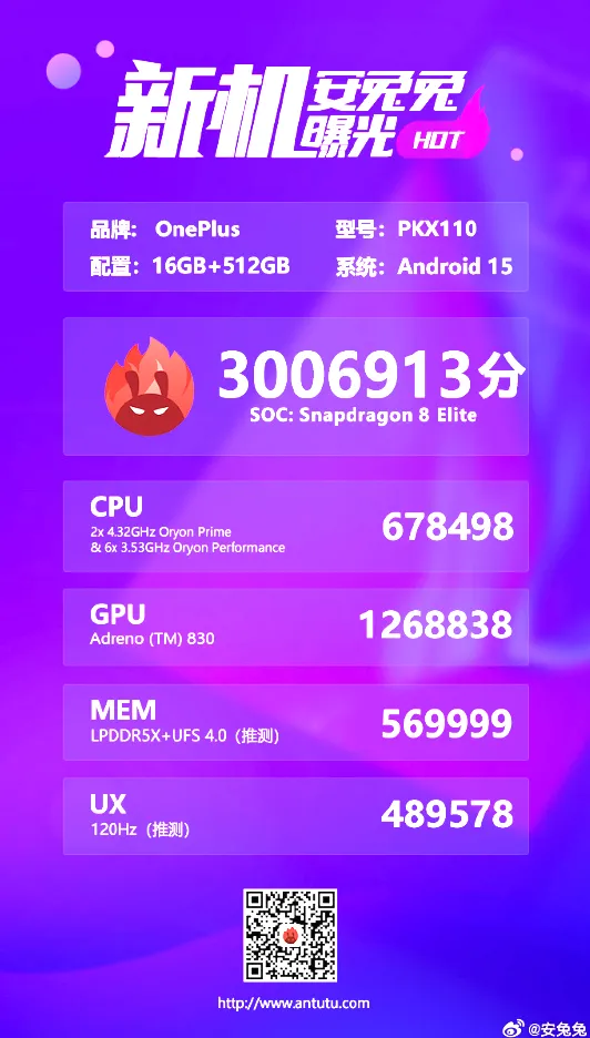 Geeknetic Se filtra el OnePlus 13T con Snapdragon 8 Elite y 16 GB de RAM 1