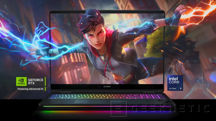 Geeknetic El HP Omen Max 16 combina procesadores Core Ultra 9 con las últimas RTX 5090 bajo un panel OLED 2K a 240 Hz 1