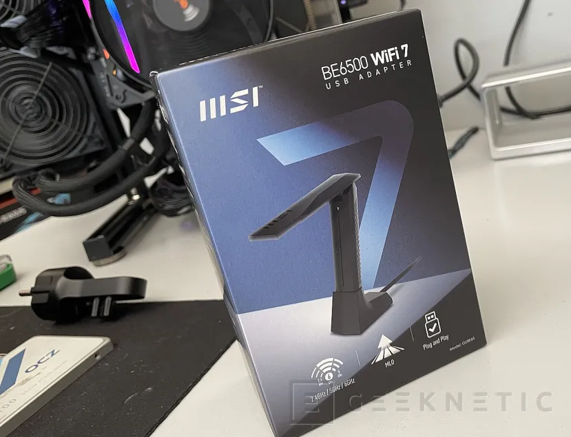 Geeknetic MSI BE6500 WiFi 7 USB Adapter Review 1
