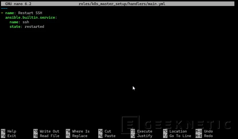 Geeknetic Cómo automatizar la creación de un clúster Kubernetes en VMs Ubuntu de Proxmox con Ansible 9