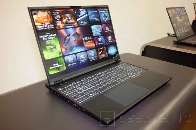 Geeknetic Nuevos Portátiles Acer con Copilot+ PC y modelos Predator y Nitro con RTX 50 al detalle 9