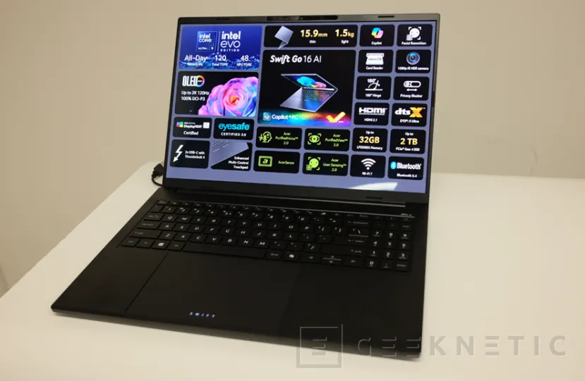 Geeknetic Nuevos Portátiles Acer con Copilot+ PC y modelos Predator y Nitro con RTX 50 al detalle 10