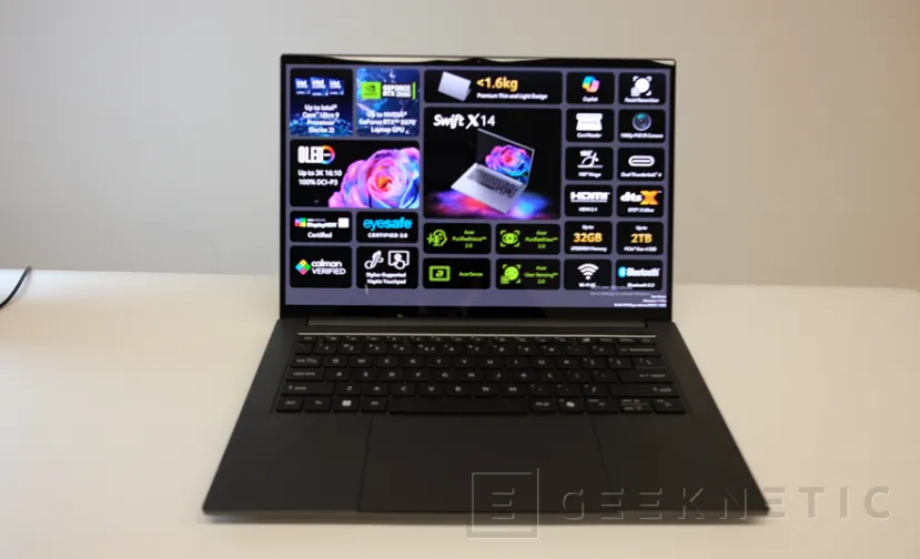 Geeknetic Nuevos Portátiles Acer con Copilot+ PC y modelos Predator y Nitro con RTX 50 al detalle 13
