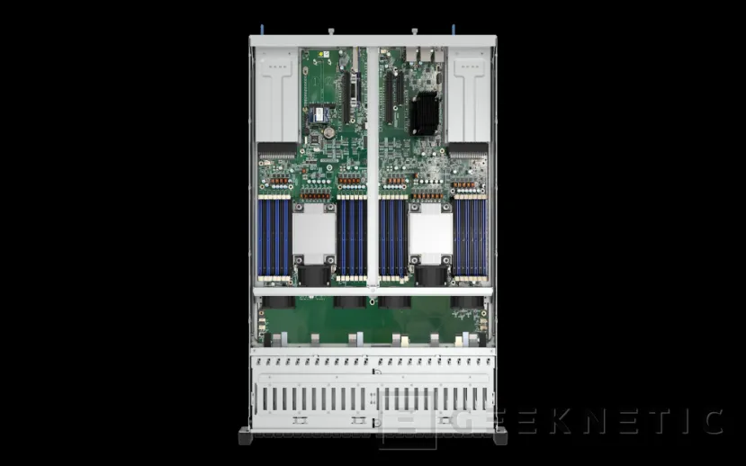 Geeknetic Hasta 24 discos SSD, 4 ranuras PCIe 4.0 y doble procesador Xeon Silver en el NAS QNAP TDS-h2489FU R2 2