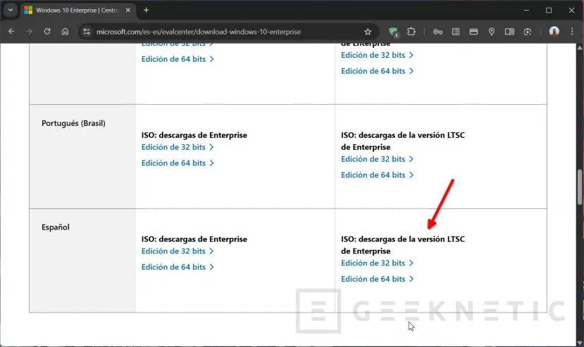 Geeknetic Cómo ampliar el soporte de Windows 10 instalando la versión Enterprise LTSC 1