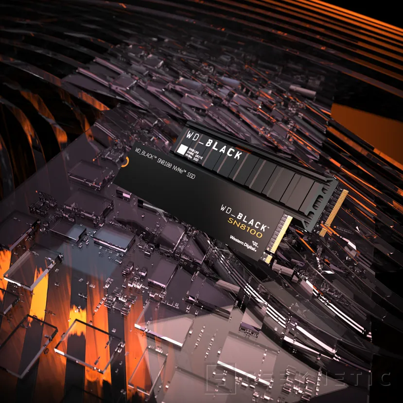 Geeknetic Western Digital anuncia su SSD SN8100 con PCIe 5.0 que alcanza los 14,900 MB/s de lectura secuencial 3