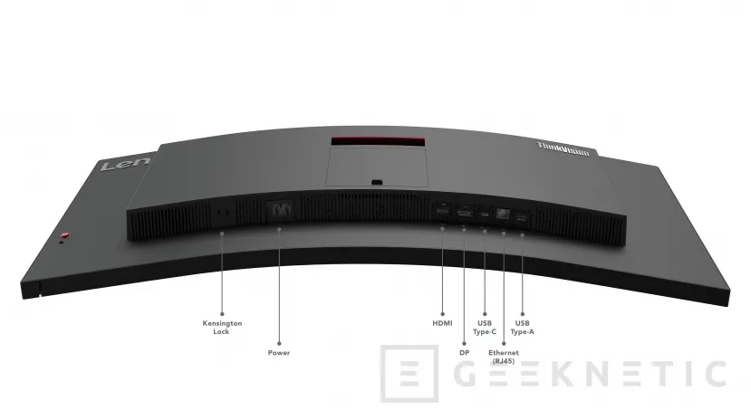 Geeknetic Los monitores Lenovo ThinkVision incluyen Inteligencia Artificial, USB-C de hasta 100 W y un 95% de plástico reciclado 3