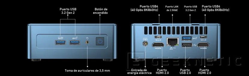 Geeknetic Conectividad de primera con procesador de 8 núcleos y ahora con un precio de escándalo en el  Mini IT12 Mini PC. 2