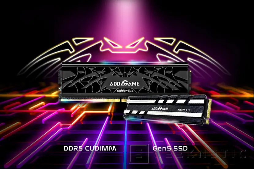 Geeknetic Addlink mostrará en el COMPUTEX 2025 sus nuevos discos SSD PCIe 5.0 con hasta 14.00 MB/s de lectura y escritura 3