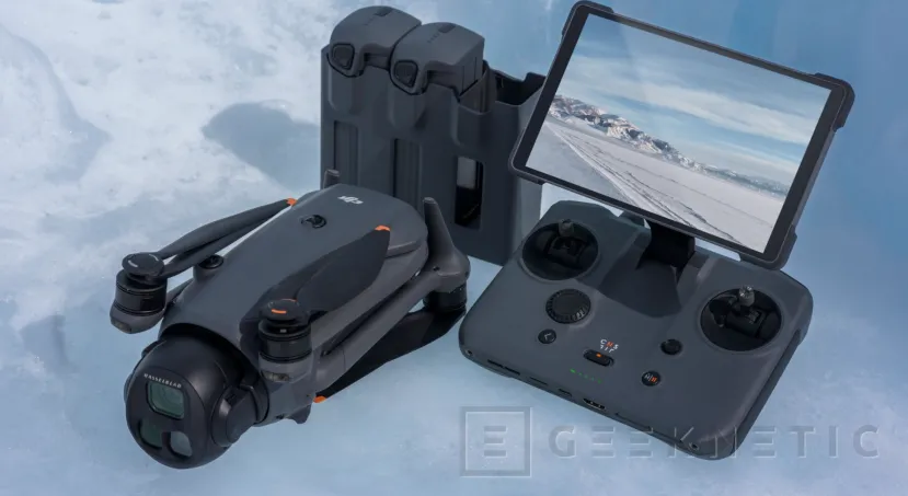 Geeknetic Nuevo dron DJI Mavic 4 Pro con triple cámara y estabilizador de 360º 4
