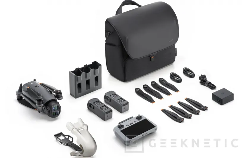 Geeknetic Nuevo dron DJI Mavic 4 Pro con triple cámara y estabilizador de 360º 3