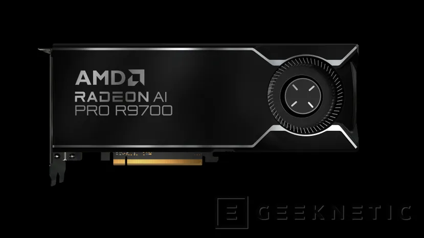 Geeknetic La nueva AMD Radeon AI PRO 9700 llega con 32 GB de VRAM y hasta 1.531 TOPS 2