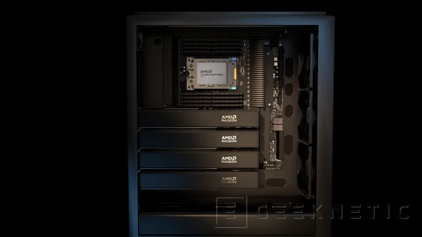 Geeknetic La nueva AMD Radeon AI PRO 9700 llega con 32 GB de VRAM y hasta 1.531 TOPS 4