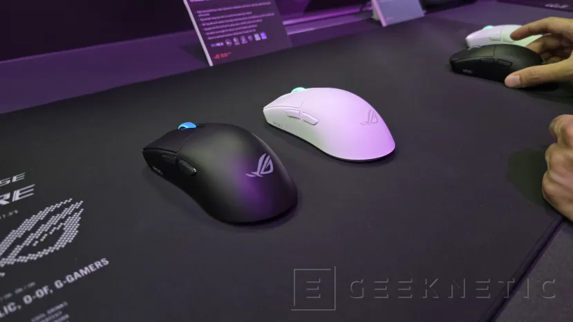Geeknetic El ROG Harpe II Ace alcanza los 8.000 Hz de tasa de sondeo en su sensor de 42.000 DPI 1