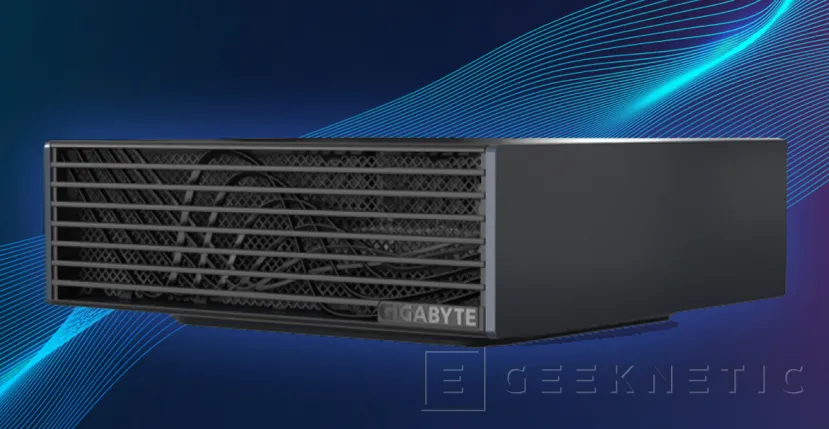 Geeknetic El AI TOP ATOM es el mini PC de Gigabyte basado en la plataforma NVIDIA DGX Spark con 1.000 AI TOPS 1