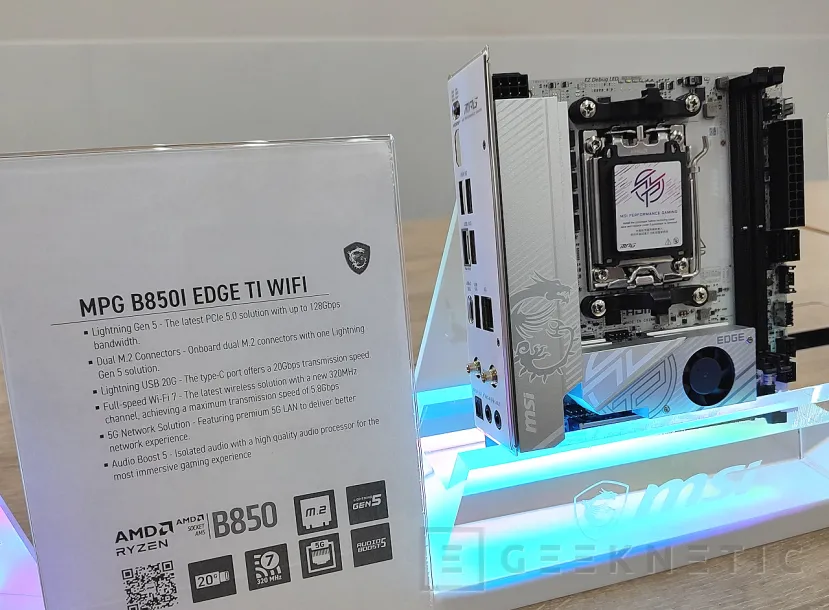 Geeknetic MSI amplia su gama de placas base ITX para AMD Ryzen con las nuevas MSI MPG Z870I EDGE TI WIFI, MSI MPG B850I EDGE TI WIFI  y MSI MPG B860I TI WIFI 4