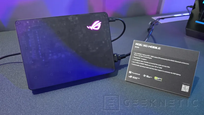 Geeknetic ASUS nos enseña sus nuevas GPU Externas: ROG XG Station 3 y XG Mobile 5