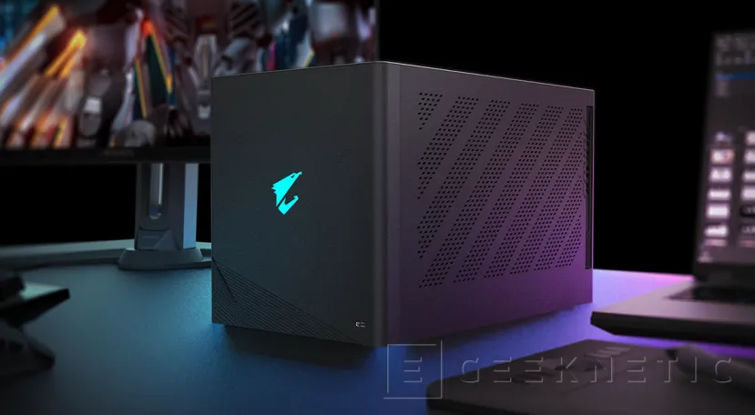 Geeknetic Gigabyte anuncia su GPU externa AORUS RTX 5090 AI BOX con Thunderbolt 5.0 y Refrigeración Líquida 2