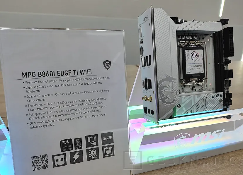 Geeknetic MSI amplia su gama de placas base ITX para AMD Ryzen con las nuevas MSI MPG Z870I EDGE TI WIFI, MSI MPG B850I EDGE TI WIFI  y MSI MPG B860I TI WIFI 5