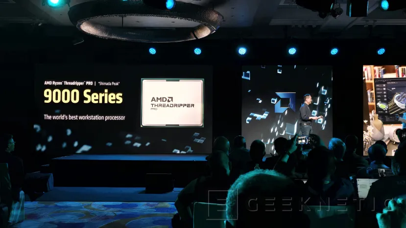 Geeknetic Los procesadores AMD Threadripper 9000 Series llegan con hasta 96 núcleos, 128 líneas PCIe 5.0 y 384 MB de caché 1